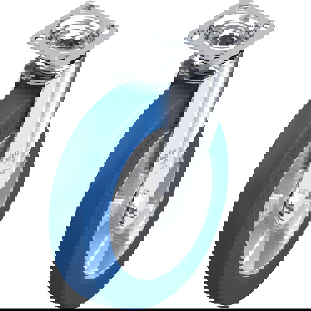 Top Plate Casters; Mount Type: Plate ; Number of Wheels: 1.000 ; Wheel Diameter (Inch): 8 ; Wheel Material: Polyurethane ; Wheel Width (Inch): 2 ; Wheel Color: Light Brown