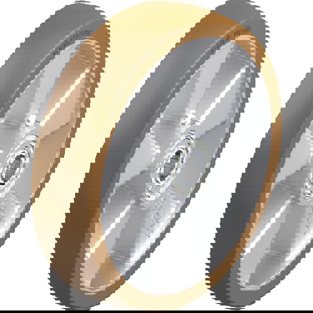 Caster Wheels; Wheel Type: Rigid; Swivel ; Wheel Diameter (Inch): 8 ; Bearing Type: Ball ; Wheel Width (Inch): 2 ; Wheel Core Material: Die-Cast Aluminium ; Wheel Material: Polyurethane