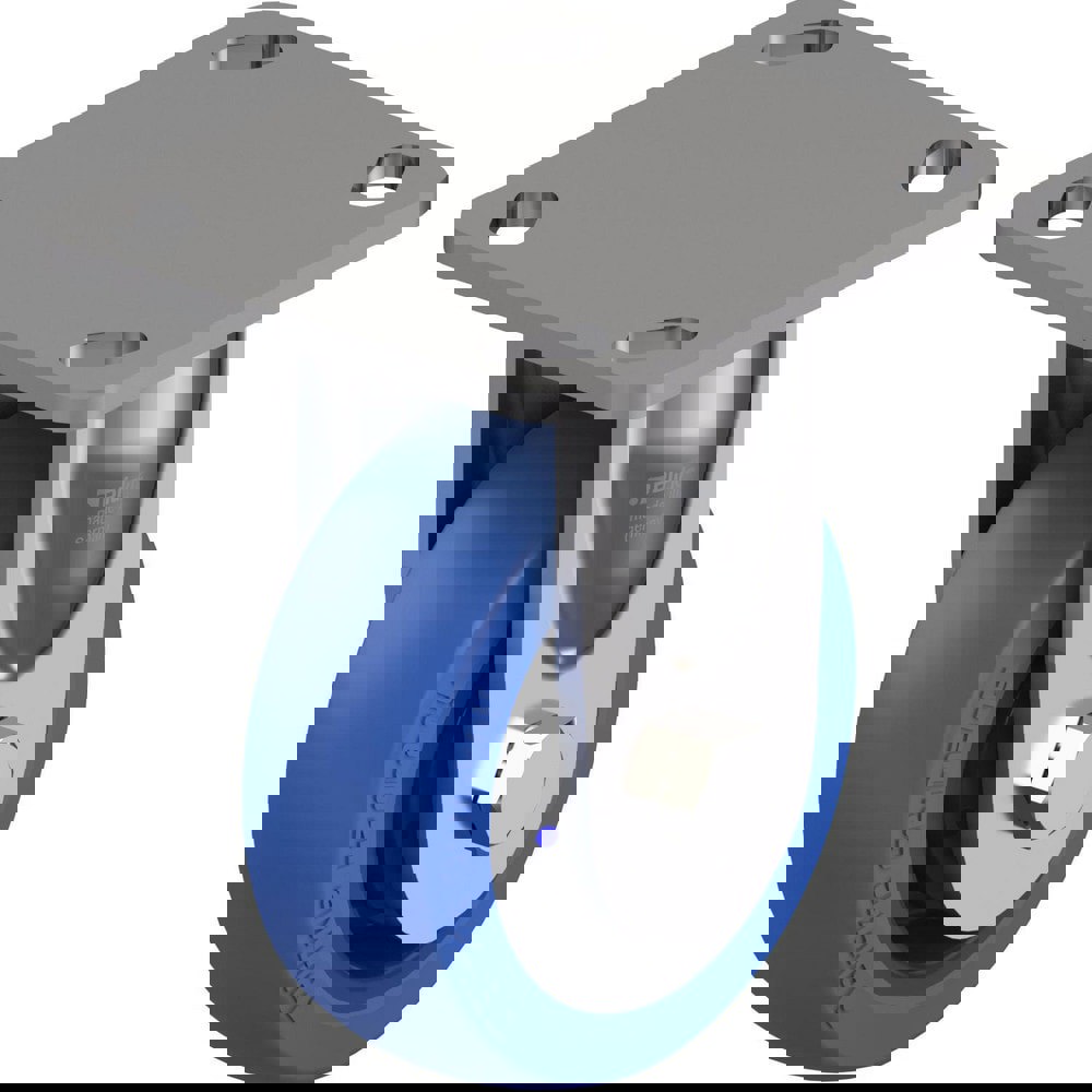 Top Plate Casters; Mount Type: Plate ; Number of Wheels: 1.000 ; Wheel Diameter (Inch): 8 ; Wheel Material: Polyurethane ; Wheel Width (Inch): 2 ; Wheel Color: Brown