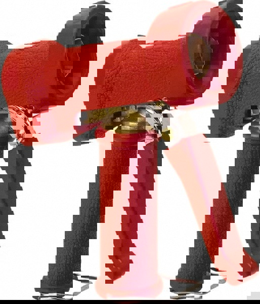 Garden Hose Pistol Nozzle: Brass, Rubber & Stainless Steel