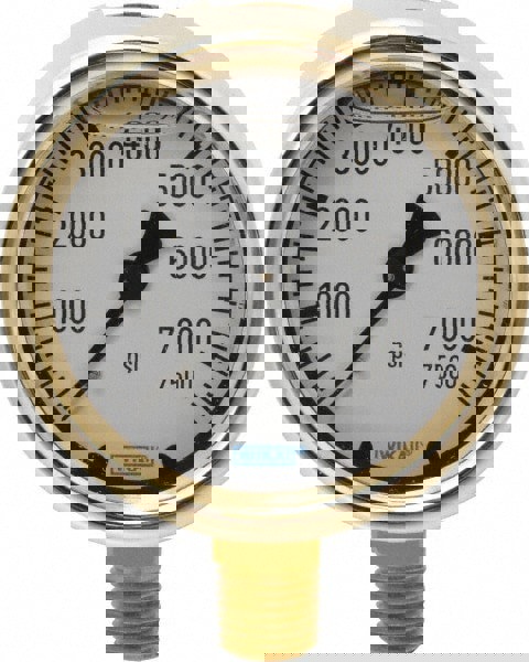 Pressure Gauge: 2-1/2