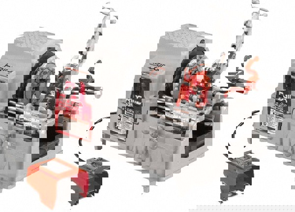 1/8 to 2 Inch Pipe, 36 RPM Spindle Speed, 1/2 hp, Pipe Threading Machine