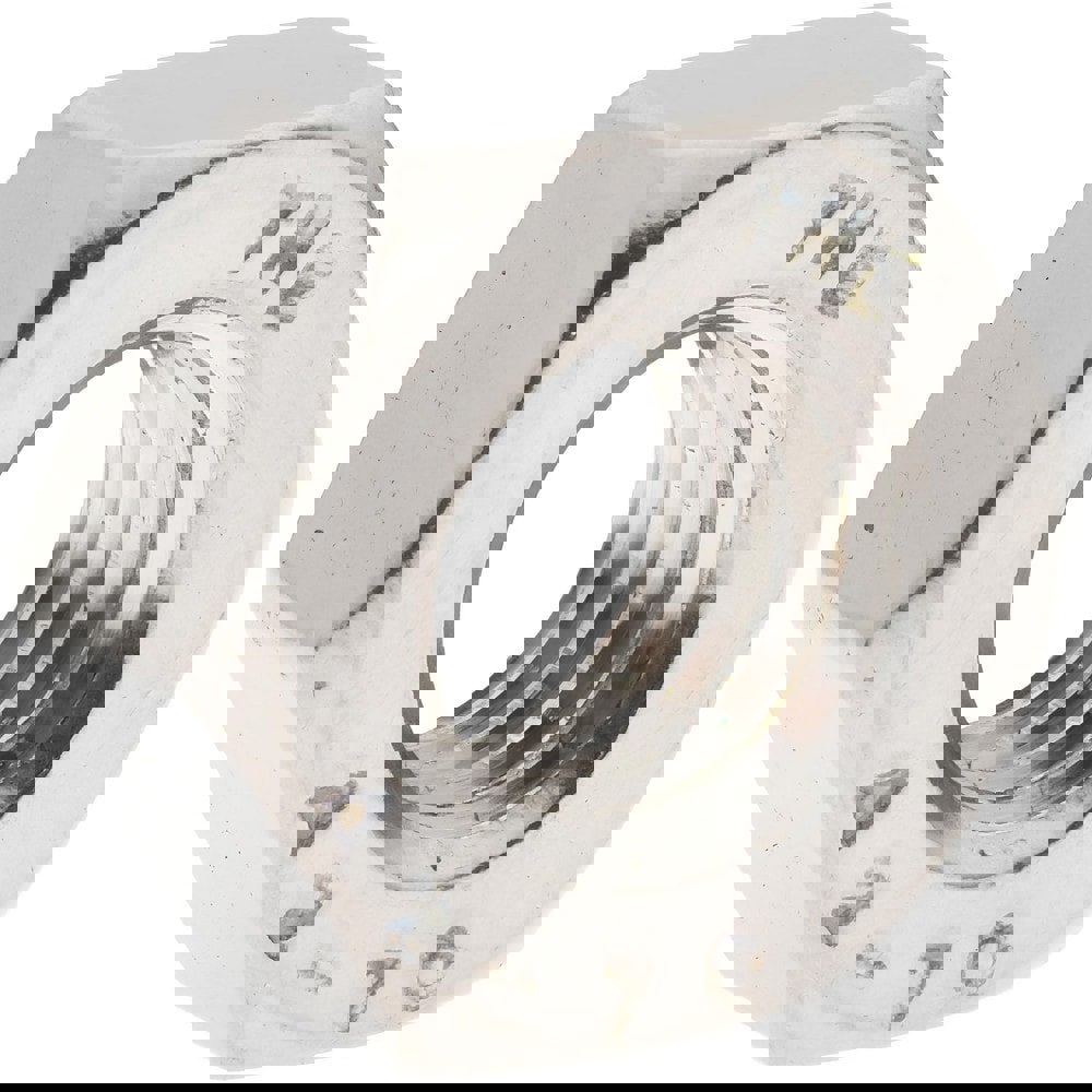 Hex Nut: M10 x 1.50, Grade 18-8 & Austenitic Grade A2 Stainless Steel, Uncoated