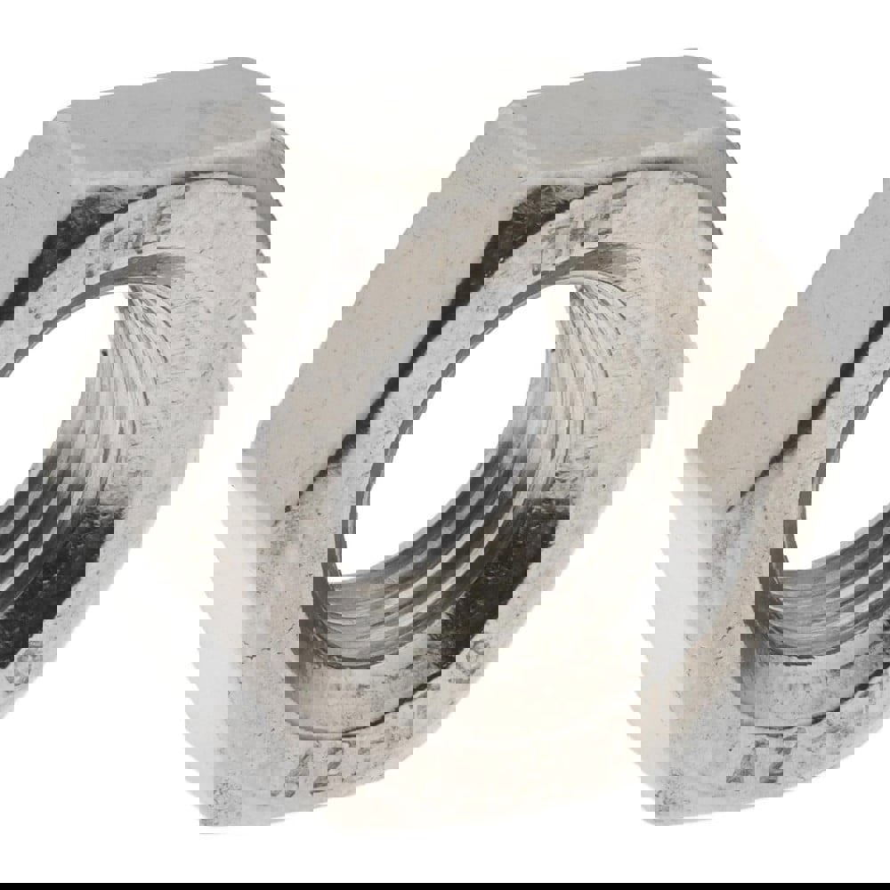 Hex Nut: M12 x 1.75, Grade 18-8 & Austenitic Grade A2 Stainless Steel, Uncoated