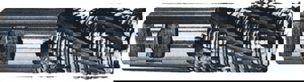 Square End Mill: 1-1/8'' Dia, 2'' LOC, 1'' Shank Dia, 4-1/2'' OAL, 6 Flutes, Cobalt