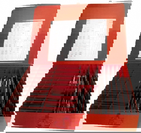 123 Piece, MBHD Steel Extension & Compression Spring Assortment