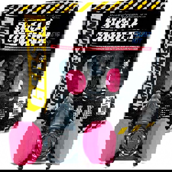 Full Face Respirator: Silicone, Large