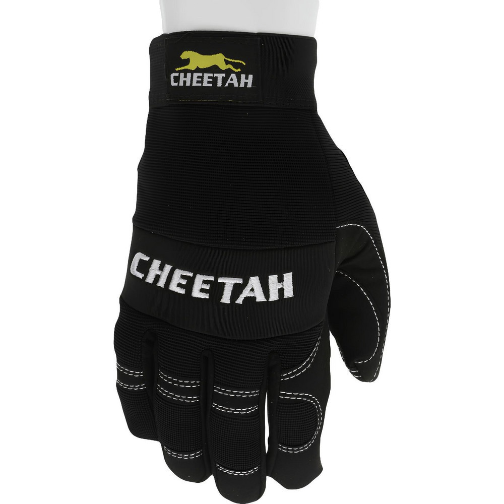 Work Gloves: Memphis 935CH, Size Large, Synthetic Leather Lined, Synthetic Leather, Mechanic's & Lifting