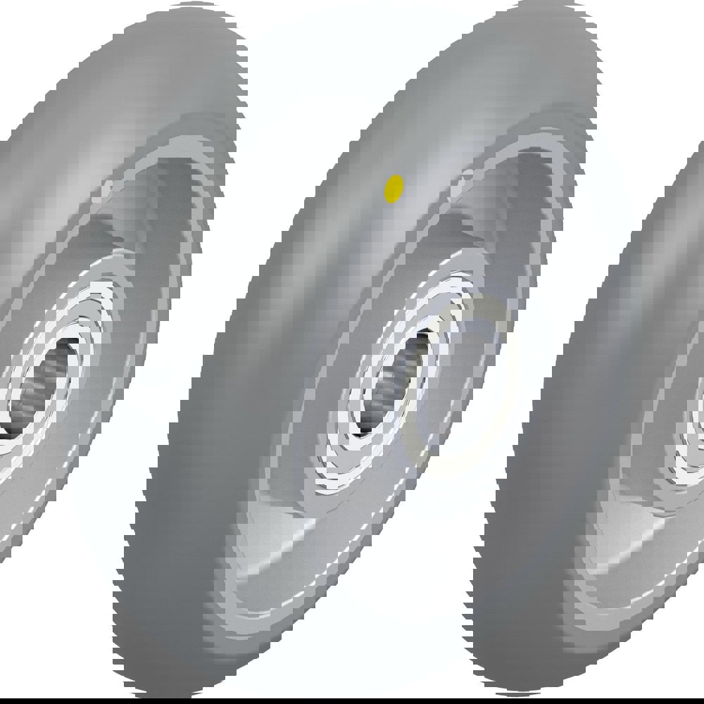 Caster Wheels; Wheel Type: Rigid; Swivel ; Wheel Diameter (Inch): 4 ; Bearing Type: Ball ; Wheel Width (Inch): 1-9/16 ; Wheel Core Material: Die-Cast Aluminium ; Wheel Material: Polyurethane