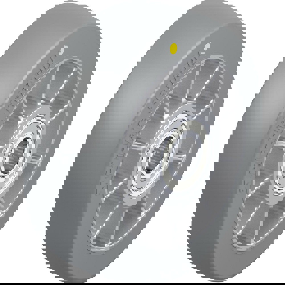 Caster Wheels; Wheel Type: Rigid; Swivel ; Wheel Diameter (Inch): 6 ; Bearing Type: Ball ; Wheel Width (Inch): 2-1/8 ; Wheel Core Material: Die-Cast Aluminium ; Wheel Material: Polyurethane