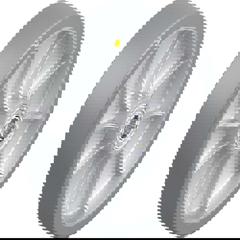 Caster Wheels; Wheel Type: Rigid; Swivel ; Wheel Diameter (Inch): 10 ; Bearing Type: Ball ; Wheel Width (Inch): 2-3/8 ; Wheel Core Material: Die-Cast Aluminium ; Wheel Material: Polyurethane