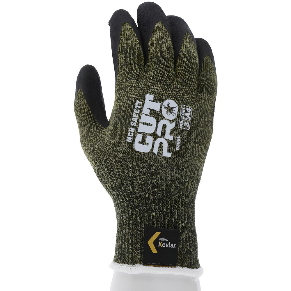 Cut, Puncture & Abrasion-Resistant Gloves: KS-5 9389, Size X-Large, ANSI Cut A4, ANSI Puncture 4, Latex, Kevlar