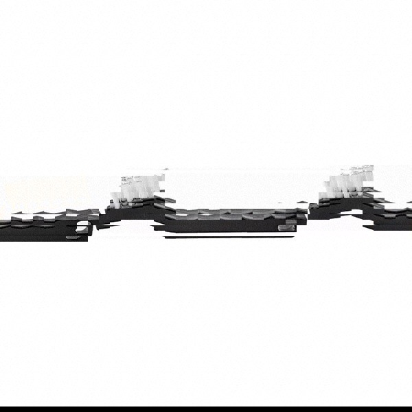 Scratch Brush, 2 Rows, 7 Columns, Nylon