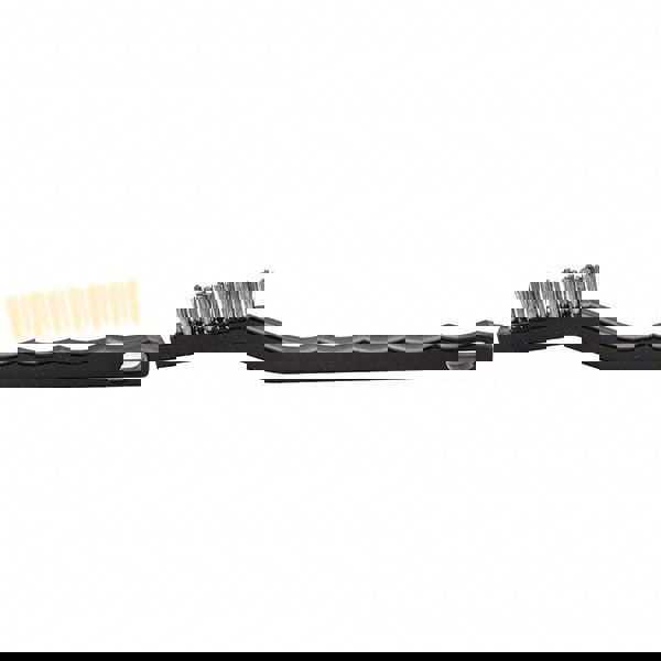 Scratch Brush, 2 Rows, 7 Columns, Bronze