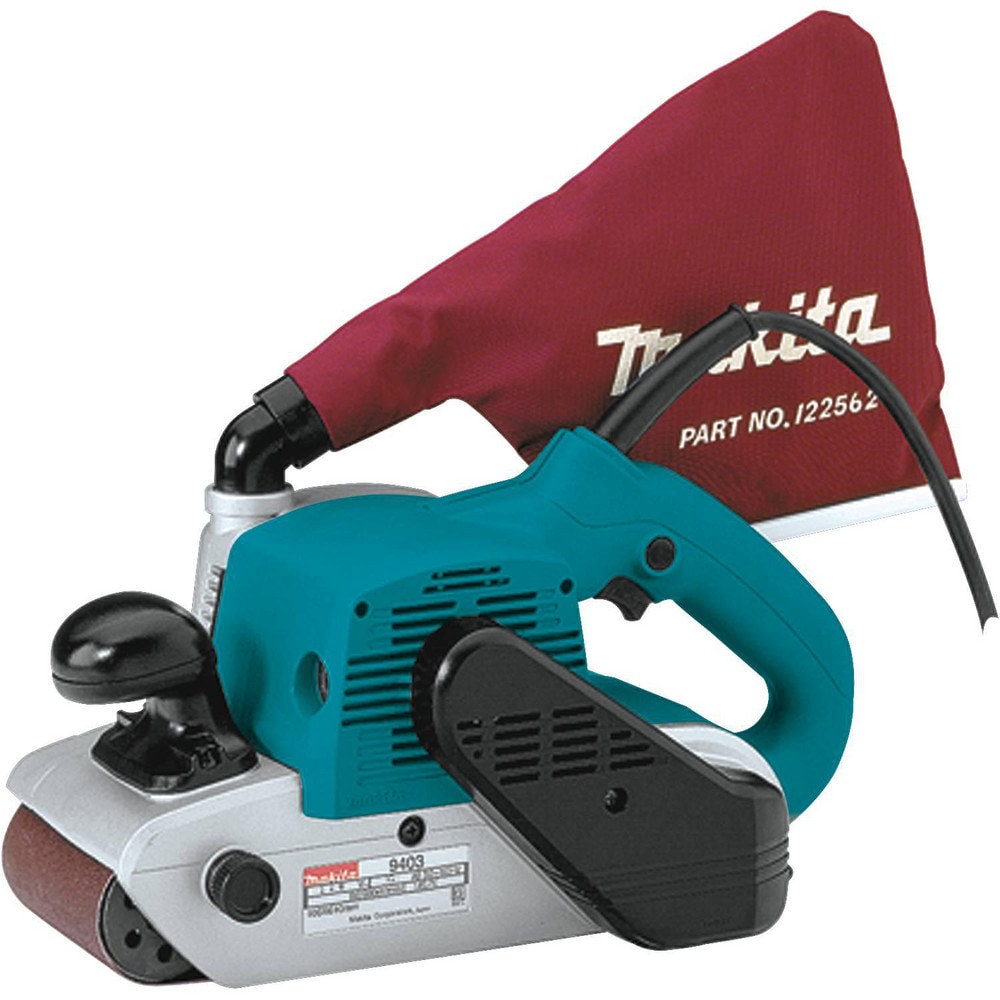 Belt & Straight Line Sanders; Exhaust Location: Side ; Belt Length (Inch): 24 ; Speed (RPM): 1650 ; Belt Width (Inch): 4 ; Amperage: 11.0000 ; Voltage: 110.00