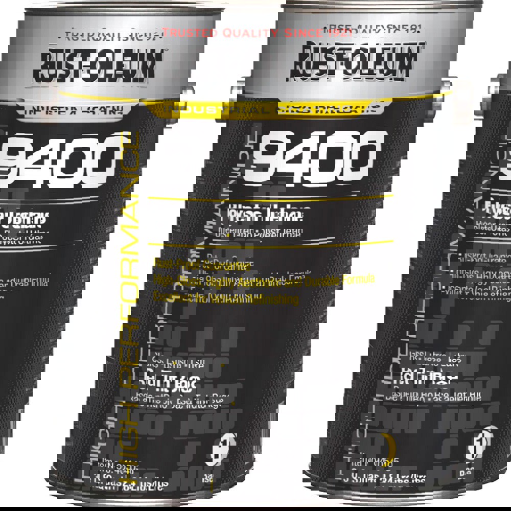 Industrial Enamel Paint: 1 gal, High-Gloss, Red