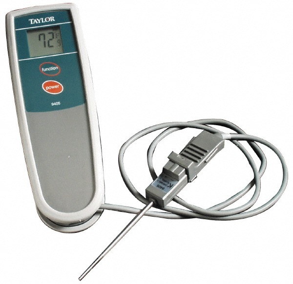Digital Thermometer & Probe: 500 &deg; F
