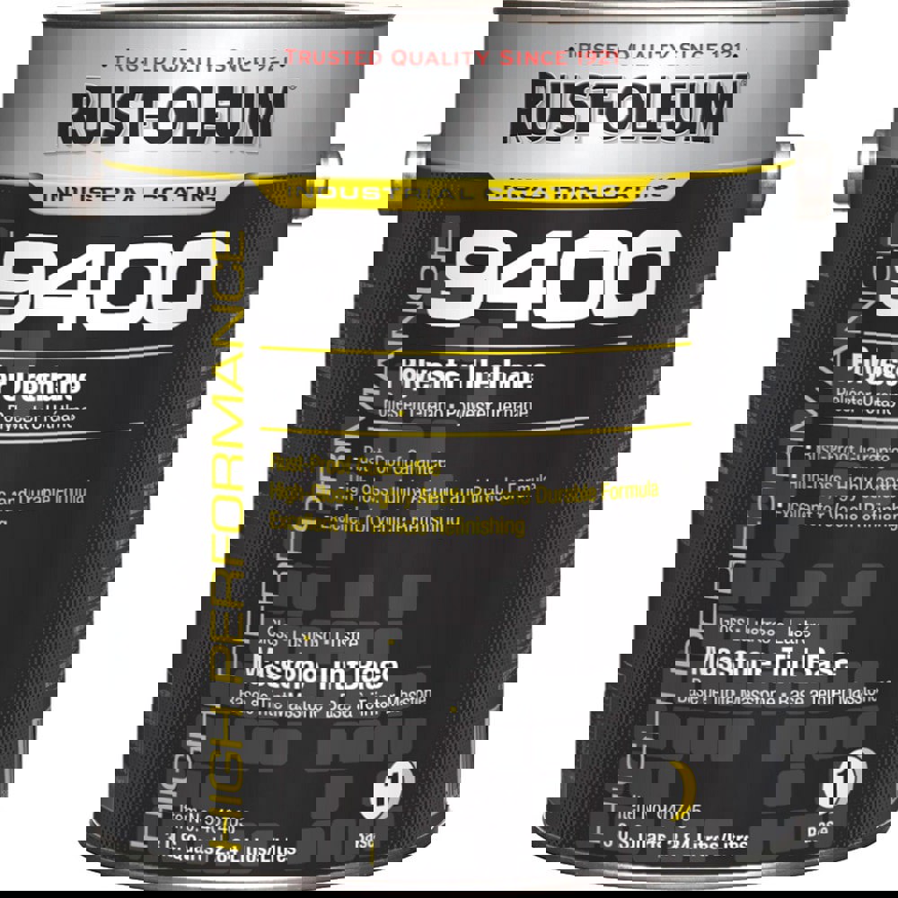 Industrial Enamel Paint: 1 gal, High-Gloss, Masstone