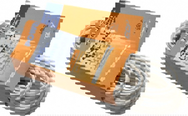 25', 18/2 Gauge/Conductors, White Indoor Replacement Cord