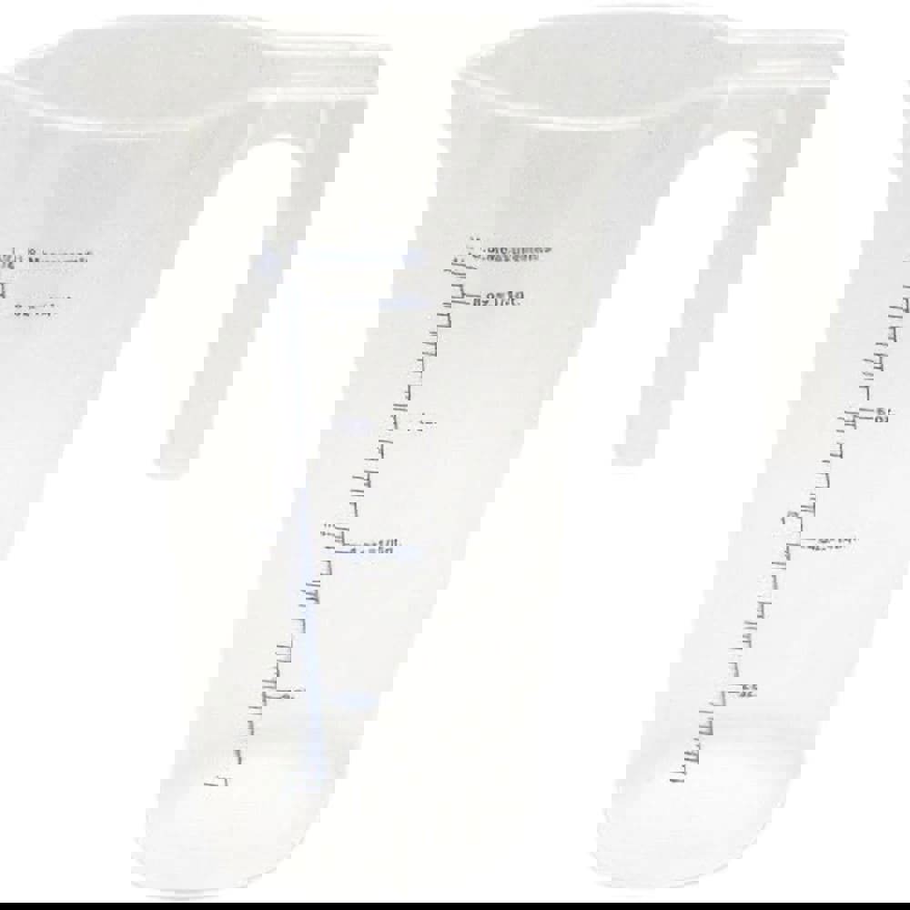 Beakers & Pipettes; Beaker Type: Pitcher ; Volume Capacity: 250.0 ; Material: Polypropylene ; Maximum Temperature: 2120F ; Labware Transparency: Translucent ; Graduations: Yes