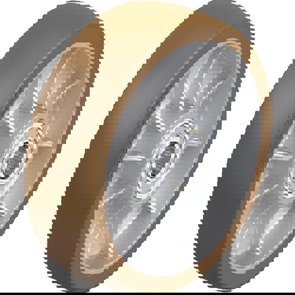 Caster Wheels; Wheel Type: Rigid; Swivel ; Wheel Diameter (Inch): 6-5/16 ; Bearing Type: Ball ; Wheel Width (Inch): 2 ; Wheel Core Material: Die-Cast Aluminium ; Wheel Material: Polyurethane