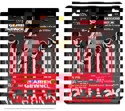 Combination Wrench Set: 10 Pc, 1/2