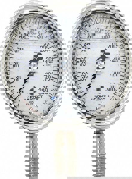 Pressure Gauge: 2-1/2