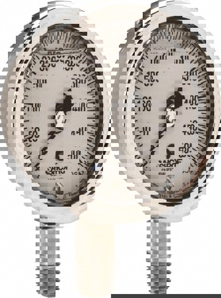 Pressure Gauge: 2-1/2