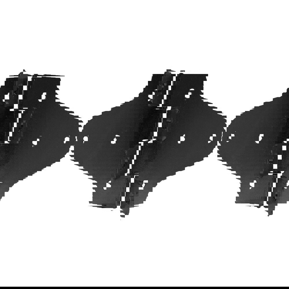 Specialty Hinges; Hinge Material: Steel ; Hinge Type: Gate ; Mount Type: Screw-on ; Finish: Black ; Load Capacity (Lb. - 3 Decimals): 400.000 ; Number Of Mounting Holes: 12.000