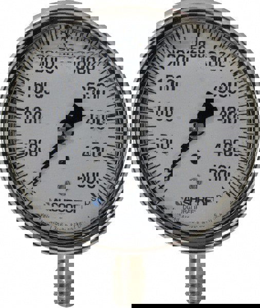 Pressure Gauge: 3-1/2