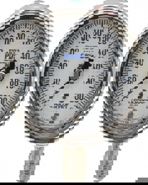 Pressure Gauge: 2-1/2