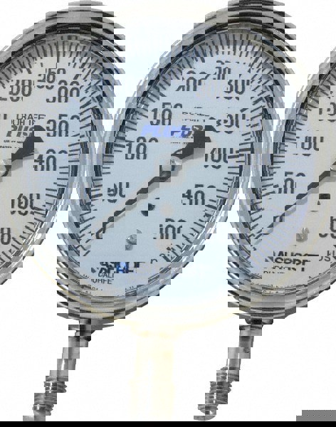 Pressure Gauge: 3-1/2