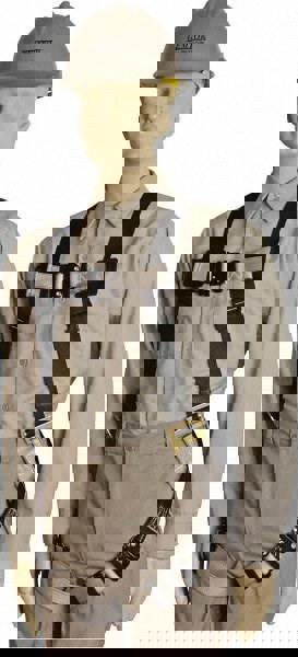 Fall Protection Harnesses: 350 Lb, Quick