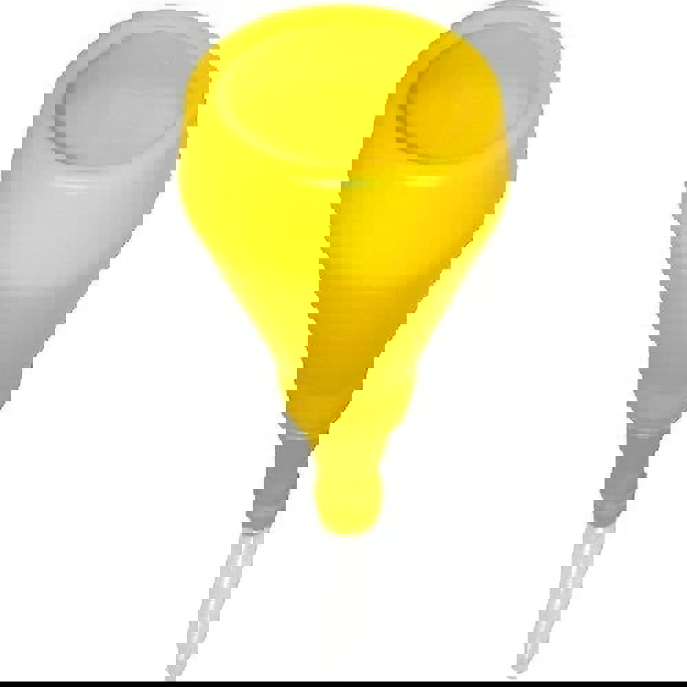 Oil Funnels & Can Oiler Accessories; Oil Funnel Type: Funnel ; Material: Polyethylene ; Color: Yellow ; Finish: Plastic ; Minimum Capacity: 0 ; Spout Length: 9.25in