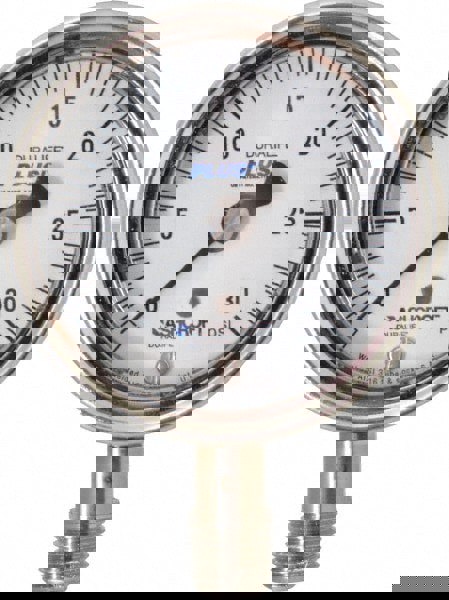 Pressure Gauge: 2-1/2