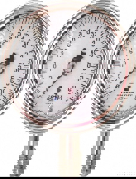 Pressure Gauge: 2-1/2