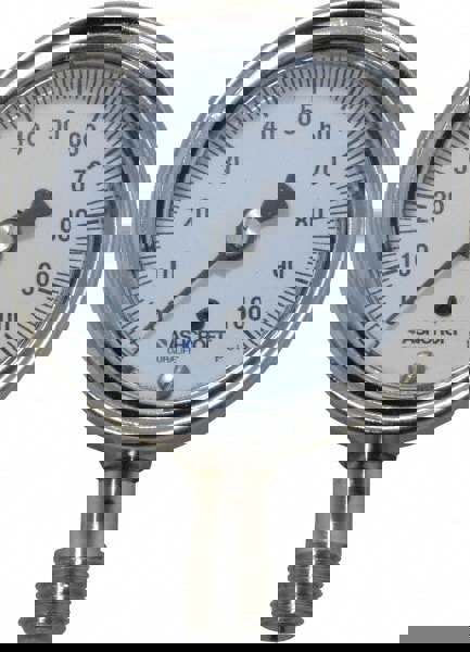 Pressure Gauge: 2-1/2