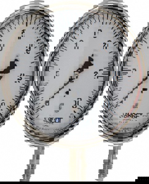 Pressure Gauge: 3-1/2