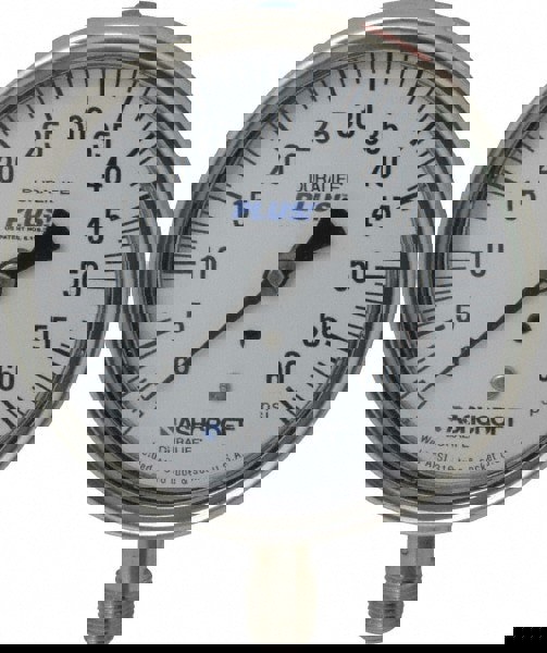 Pressure Gauge: 3-1/2