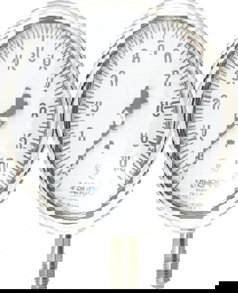 Pressure Gauge: 3-1/2