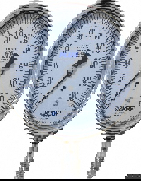 Pressure Gauge: 3-1/2