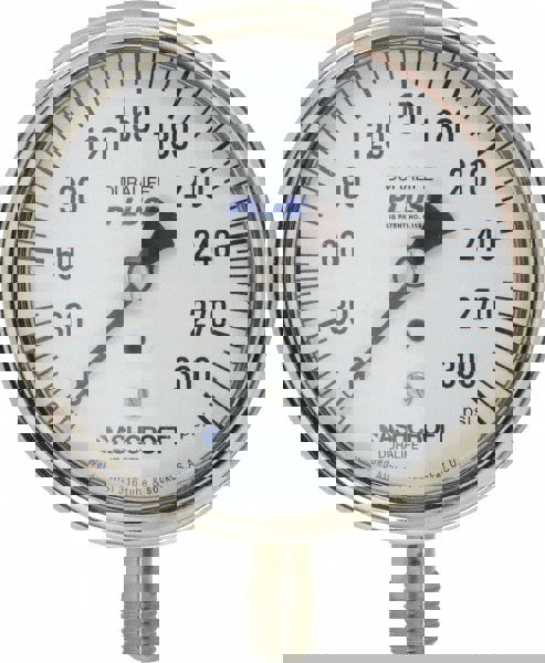 Pressure Gauge: 3-1/2