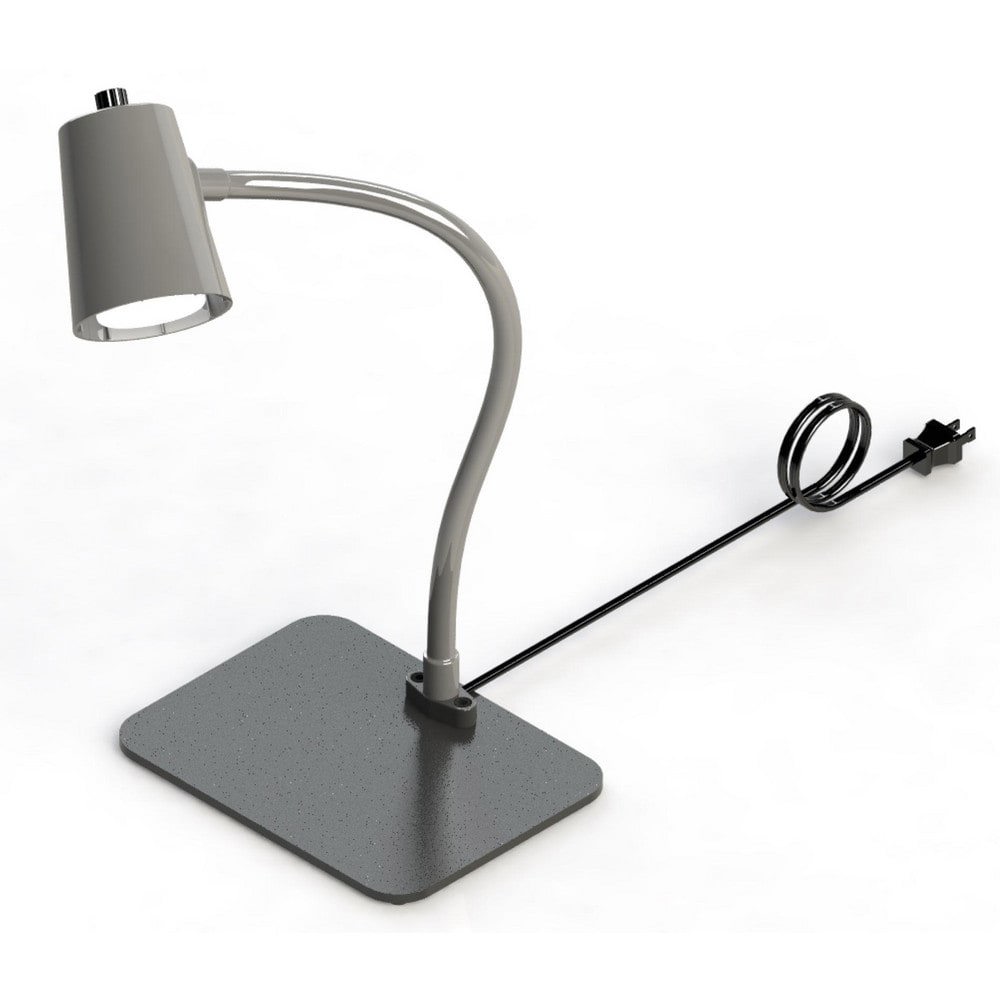 Task Lights; Lamp Technology: LED ; Fixture Type: General Purpose ; Wattage: 5W ; Voltage: 110/220V ; Color: Gray ; Overall Length: 24in