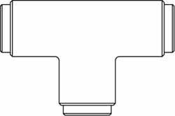 Push-To-Connect Tube to Tube Tube Fitting: 1/2