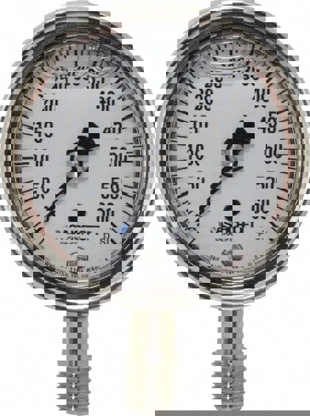 Pressure Gauge: 2-1/2