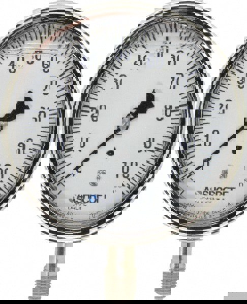 Pressure Gauge: 3-1/2