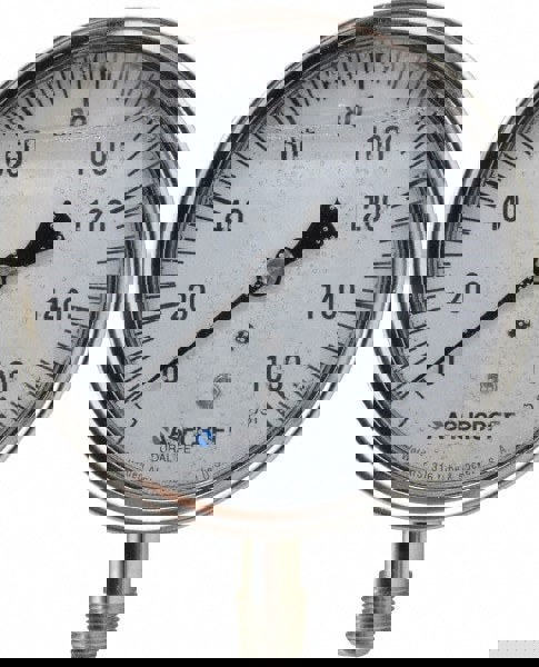 Pressure Gauge: 3-1/2