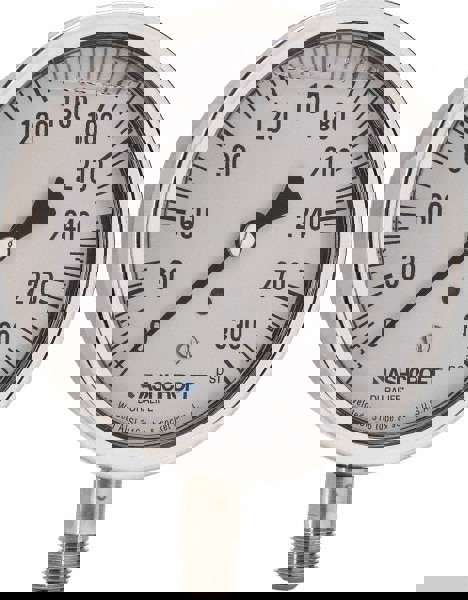 Pressure Gauge: 3-1/2