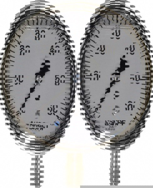 Pressure Gauge: 3-1/2