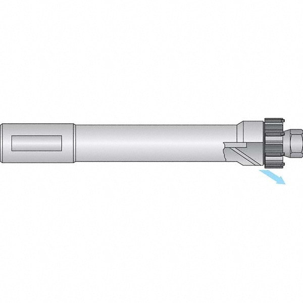 Axial Clamp Straight Shank Modular Reamer Body